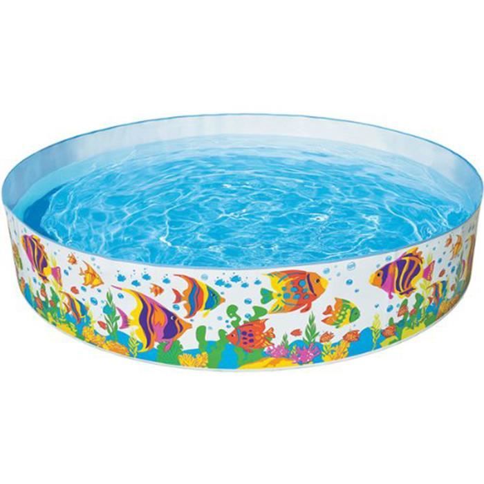 Intex Piscine Rigide Bebe Reef 244 X 46 Cm Cdiscount Jardin