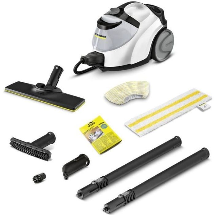 Accessoires Pour Nettoyeur Vapeur Karcher - Kit 10 Pièces, Brosses, Microfibres, Rallonge, Compatible SC2-SC5 - 7
