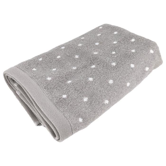 Serviette De Toilette Linnea Royal Cresent - 50x100 Cm, 650 G/m², 100% Coton - Couleur Gris Platine, Fabriquée Au Portugal - 14