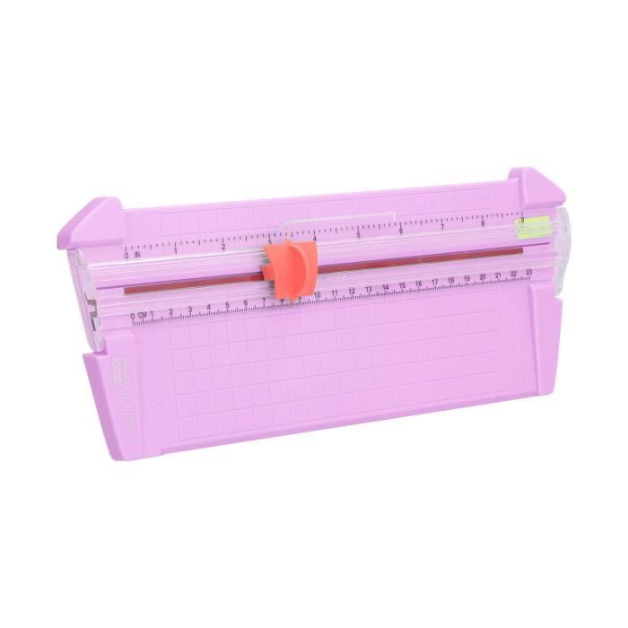 Coupe-papier Portable Liccx – Idéal Pour Découper A2, A3, A4, Photos, étiquettes, Cartes – Sécurisé Et Précis