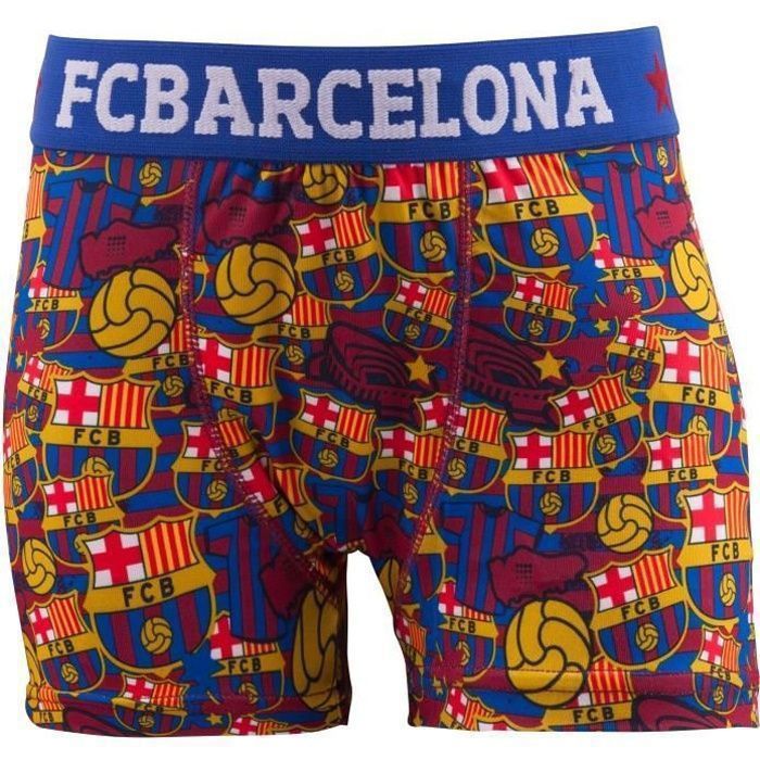 Boxer Enfant ASSE (AS Saint-Étienne) - Collection Officielle, Taille Enfant Garçon, 100% Polyester