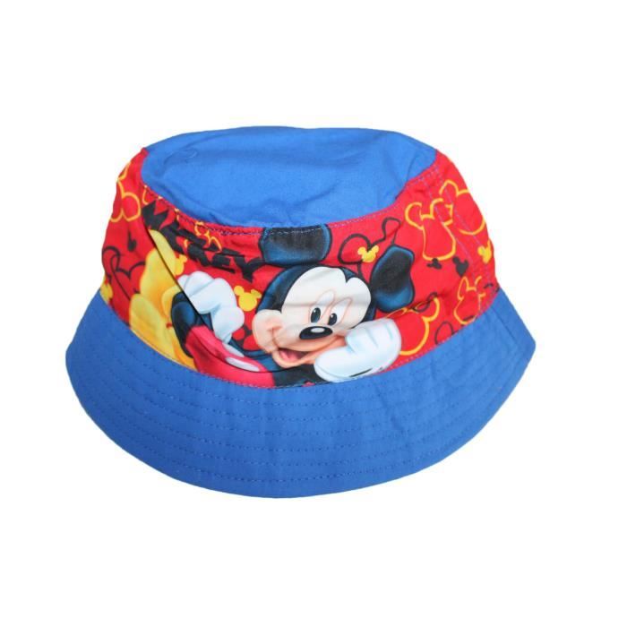 Chapeau Bob Mickey Mouse Bleu Bleu Cdiscount Pret A Porter