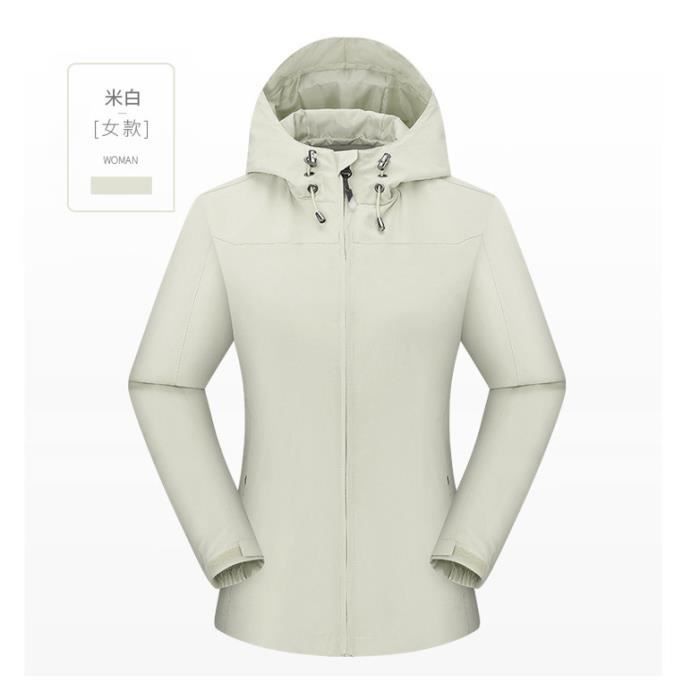 Blouson Homme avec Capuche Coupe Vent Randonnee Regular Fit Leger