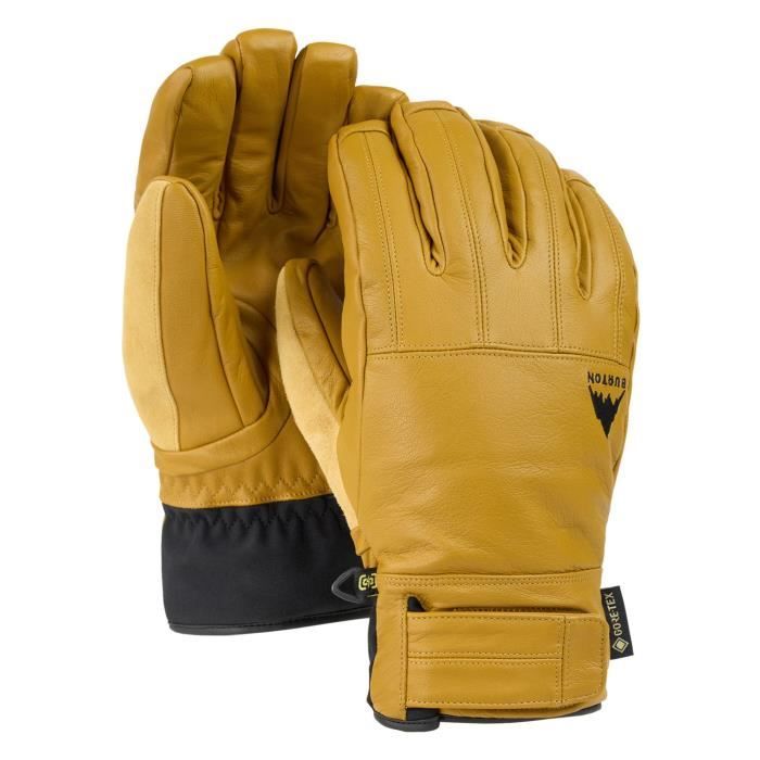 Gants de ski snow Burton Gondy Gore tex en cuir rawhide pour homme