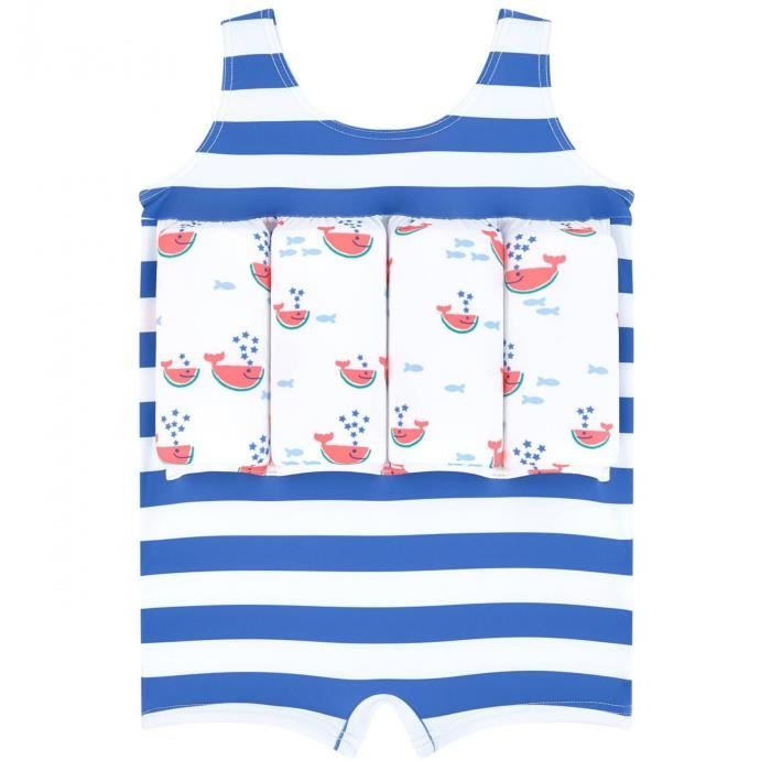 Maillot De Bain Flottant Bébé Avec Bouée Intégrée – Dinosaure Adorable Pour Fille Et Garçon – Sécurité Et Plaisir En Piscine Dès 1 An !