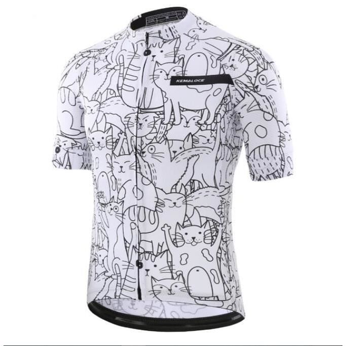 Maillot Velo Cyclisme Homme Manches Courtes VTT Vélo Tout Terrain Velo P9102477