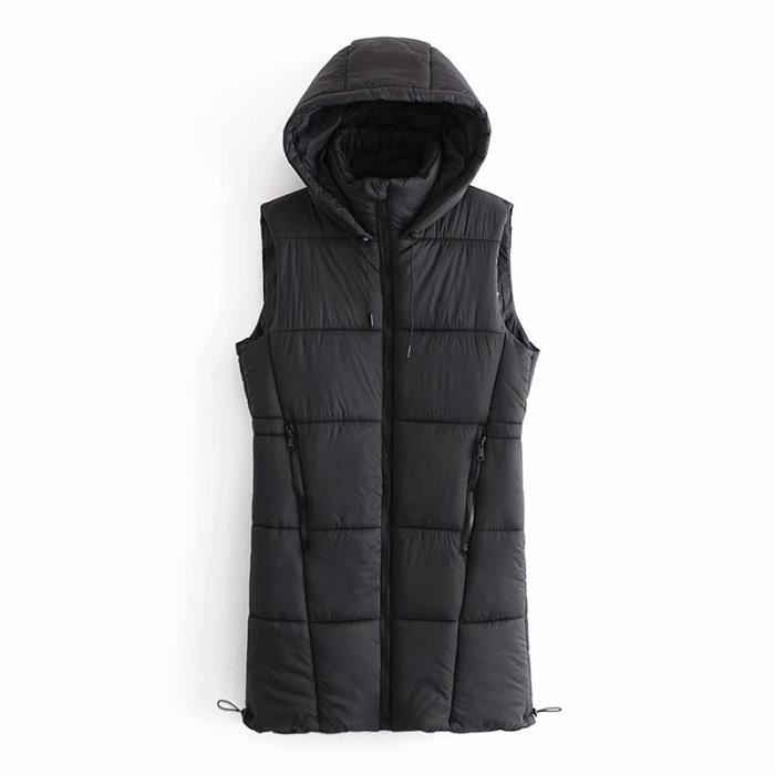 Gilet avec sales fermeture eclair femme