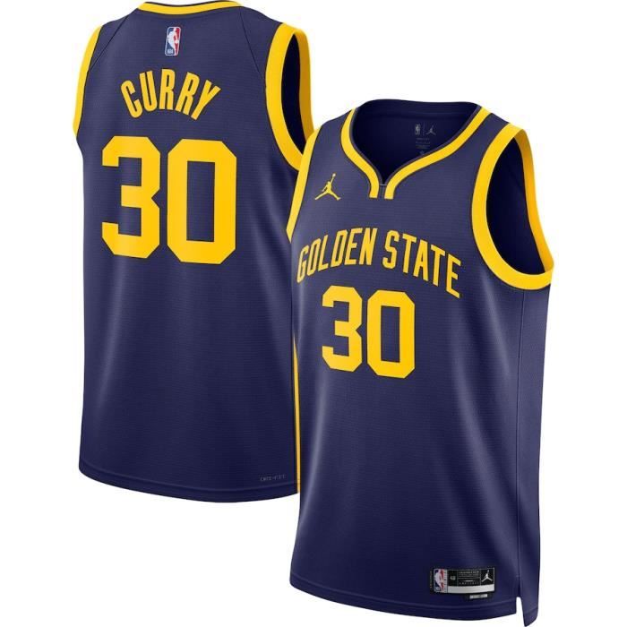 Maillot de Basket NBA Maillot Golden State Warriors Stephen Curry Survetement de Foot Pour Homme Adult Bleu Cdiscount Sport