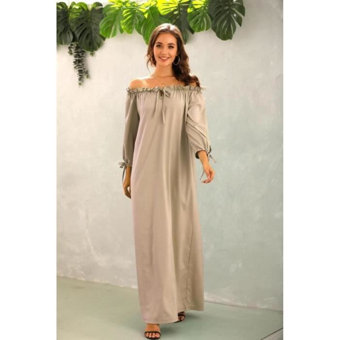 Robe femme col bateau on sale
