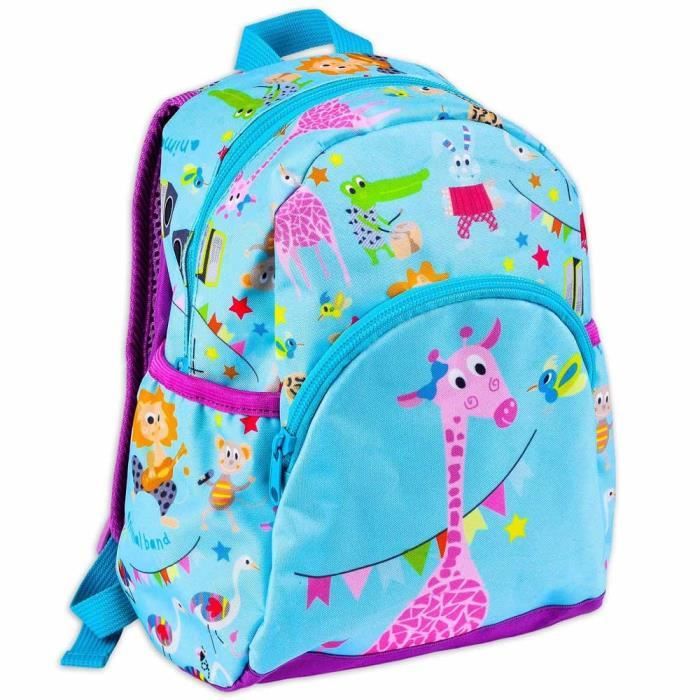 Sac à dos - NO NAME - Girafe - 27 CM - Mixte - Maternelle - Zippée Sac à dos - NO NAME - Girafe - 27 CM - Mixte - Maternelle - Zippée