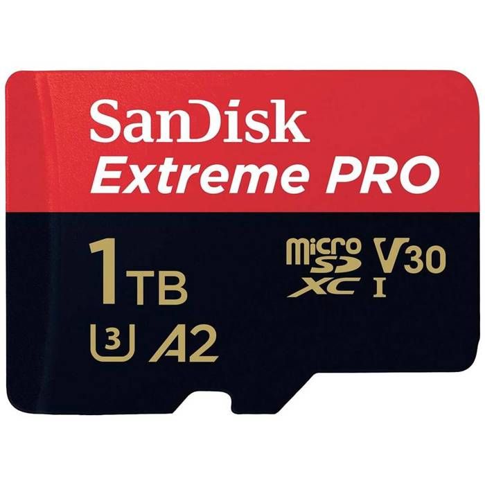 SanDisk Extreme PRO microSDXC UHS I U3 + Adaptateur SD - vue 1