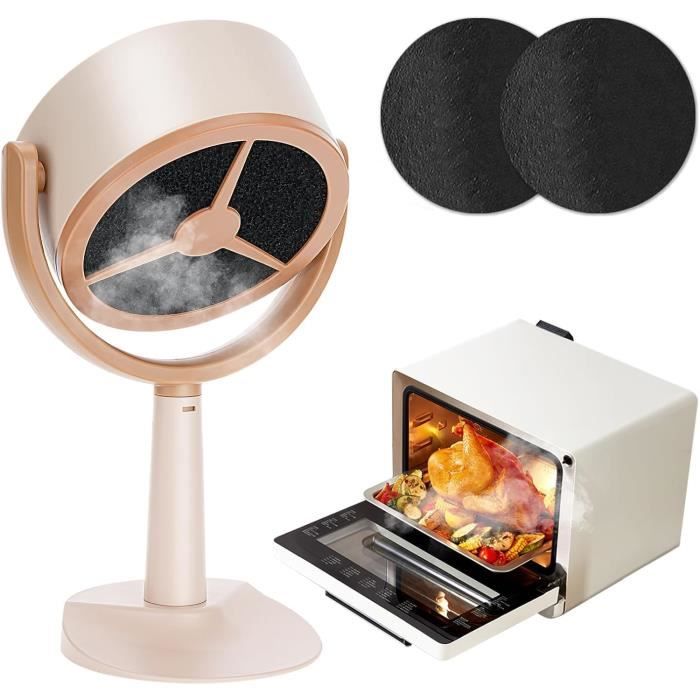 Hotte Aspirante Portable AMZCHEF - 3 Vitesses, Faible Bruit, 120m³/h Pour Barbecue Intérieur, Hot Pot (marron)