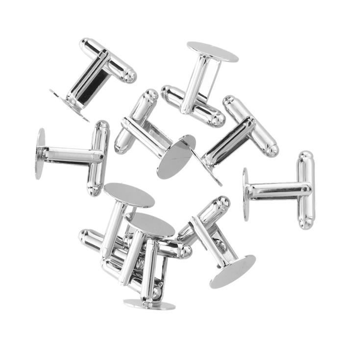 S/&W SHLAX/&WING Carr/é Poli Lien de manchette Pour des Hommes Boutons de manchette Nouveau Classic