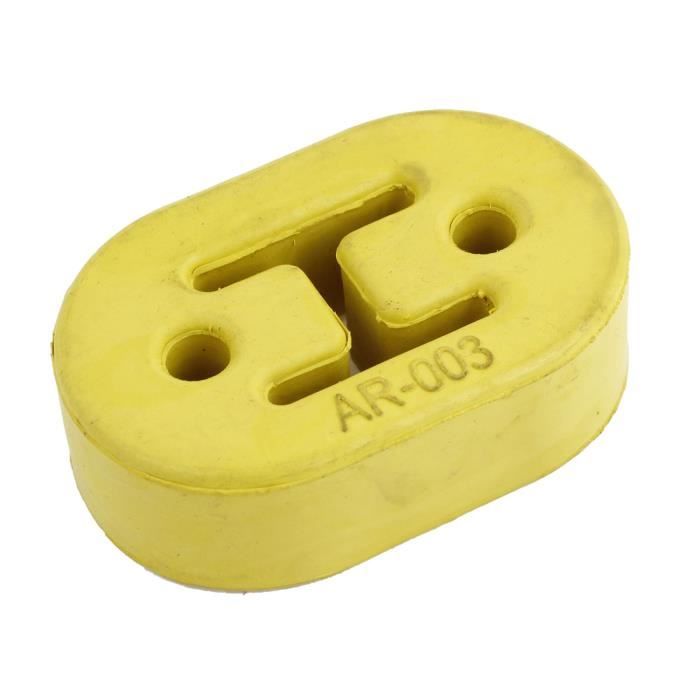 4 Supports Caoutchouc échappement - 62mm OD/32mm ID - Compatible Citroën, Fiat, Peugeot
