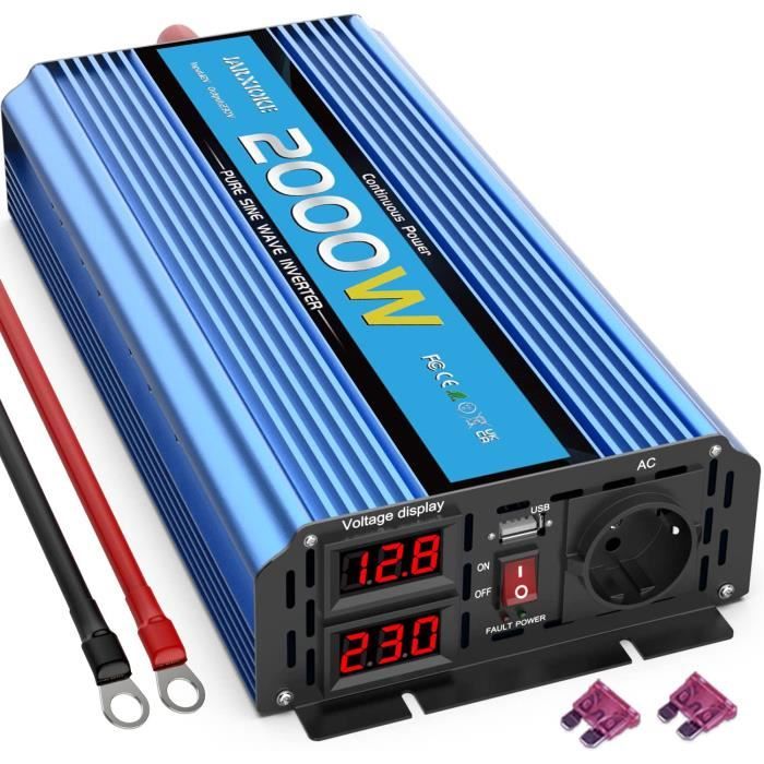 Convertisseur Pur Sinus 2000w