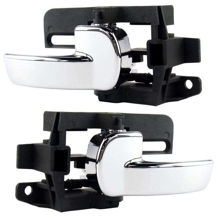 Lot De 4 Poignées De Porte Intérieures Pour Nissan Qashqai (J10) 2007-2013 - 2 Gauche + 2 Droite - Neuf