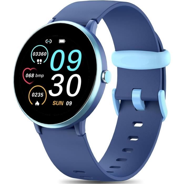 Montre Fitness Tracker JOYELE Pour Enfants - Étanche IP68 - 19 Modes Sport - Violet