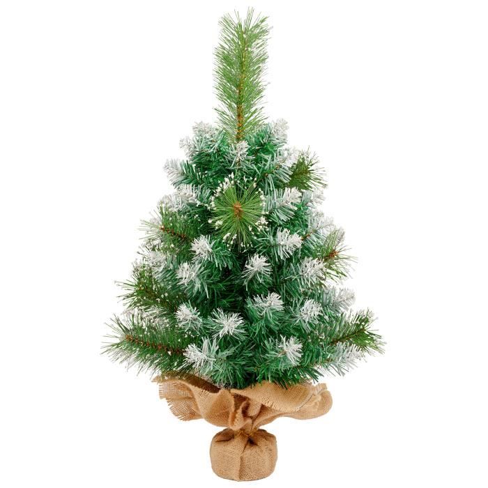Sapin De Noël En Bois Massif 100 Cm – Déco Naturelle Et Rustique – À Personnaliser – Base Stable – Blanc