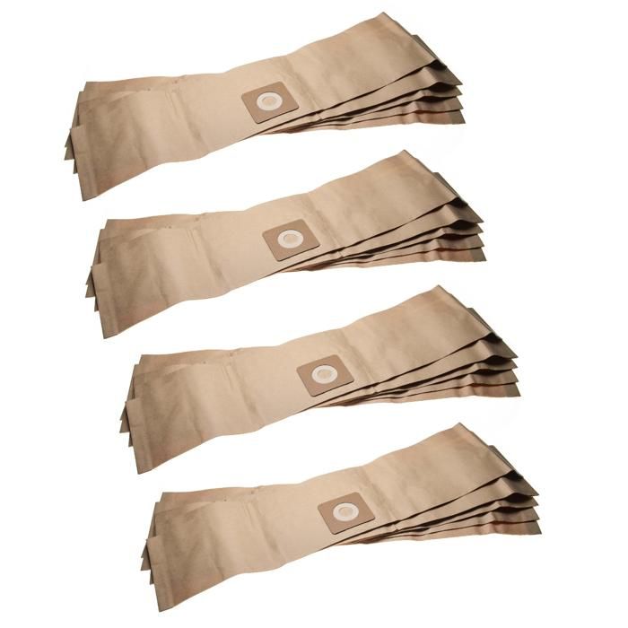 10 Sacs D'aspirateur Pour Bosch UniversalVac 15 - Marque Vhbw, Compatibles, Lot économique
