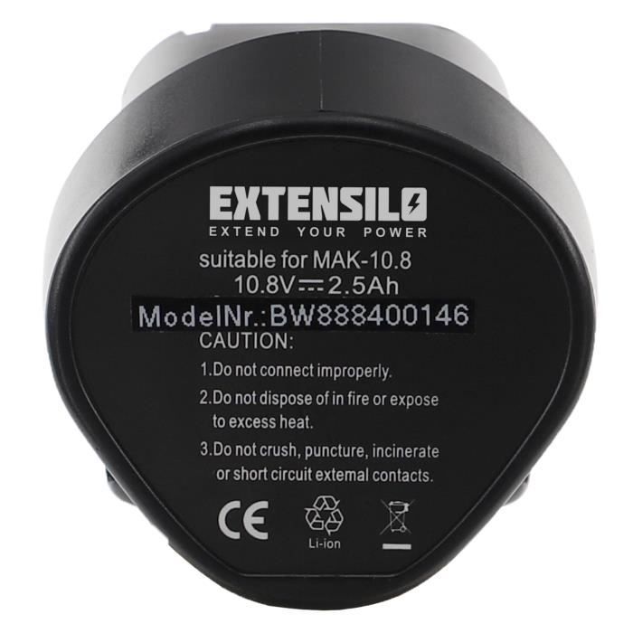 EXTENSILO Batterie compatible avec Einhell Power X-Change outil