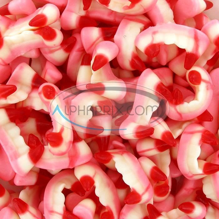 Dents De Vampires Gelifies 1kg Achat Vente Bonbons Acidules Dents De Vampires Gelifies Cdiscount