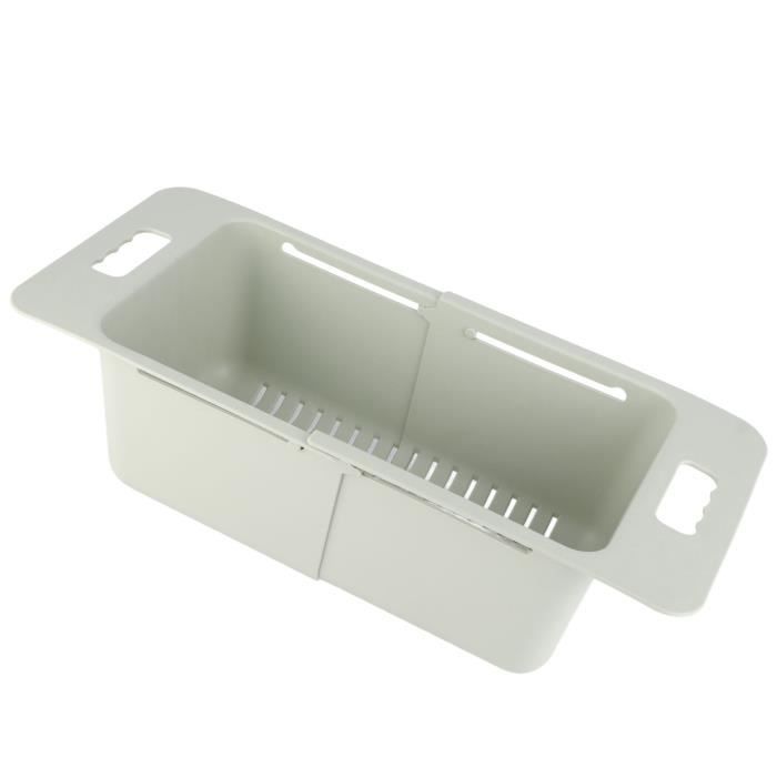 Séparateur De Congélateur Coffre En Plastique Blanc - 42x42x31,5 Cm - Panier Métallique Pour Organisation Des Aliments (fruits De Mer, Etc.) - 3