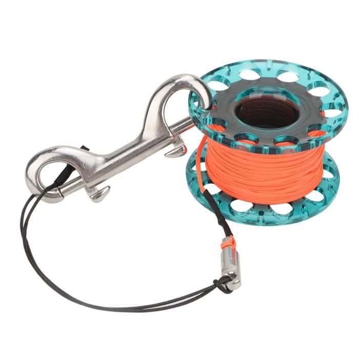 Bobine De Doigt De Plongée Tbest - Léger Plastique Durable, 8 Trous, Compacte Pour Plongée Jusqu'à 31m
