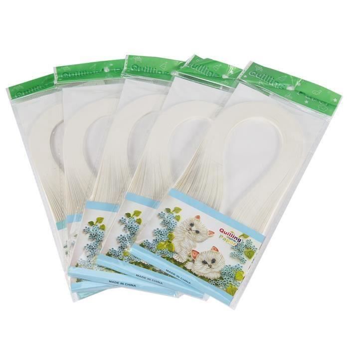 Bandes De Quilling JUYA 3mm - Lot De 24 Paquets De Couleurs Assorties - Neuf