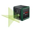 Laser lignes Bosch - Quigo Green - Technologie faisceau vert - Portée 12m-1