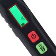 Duokon stylo détecteur de tension contact Testeur de Tension avec Alarme Sonore et Lumineuse, écran Indicateur LCD auto electrique-1