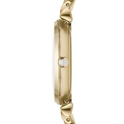 Montre Femme EMPORIO ARMANI AR1907 Bracelet en acier inoxydable Cadran texture nacre Mouvement Quartz Or Chic Achat vente montre Femme Adulte Blanc Acier Cdiscount