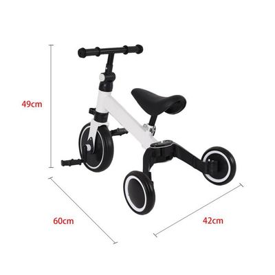 XIAPIA Draisienne pour enfants à partir de 1 an - Vélo d'apprentissage pour bébé de 10 à 36 mois - Certifié TÜV - Cadeau pour garçons et filles - Jouet (souris _rose