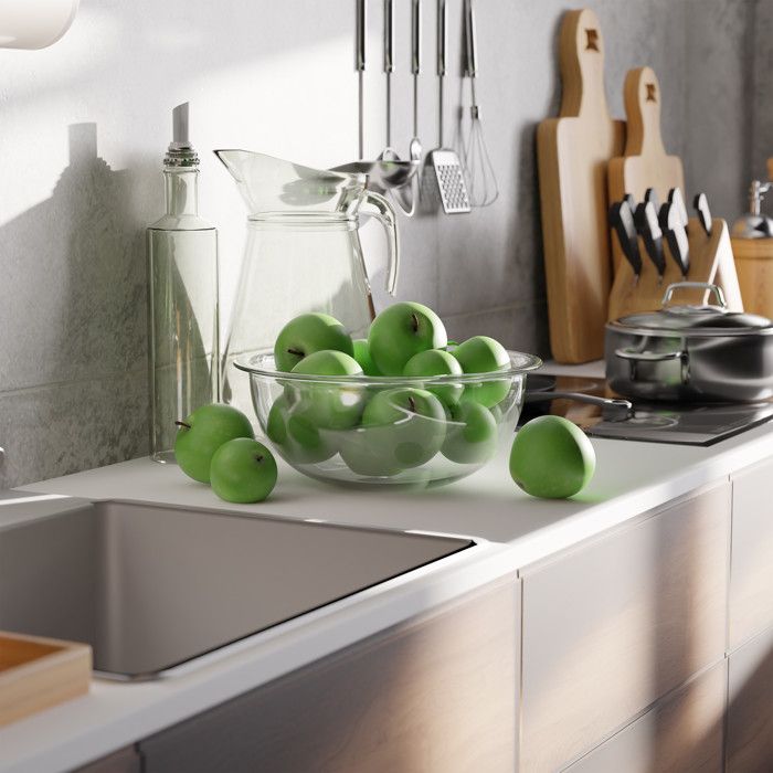 4€ sur Secret de Gourmet - Saladier Rond en Verre Arha 28cm