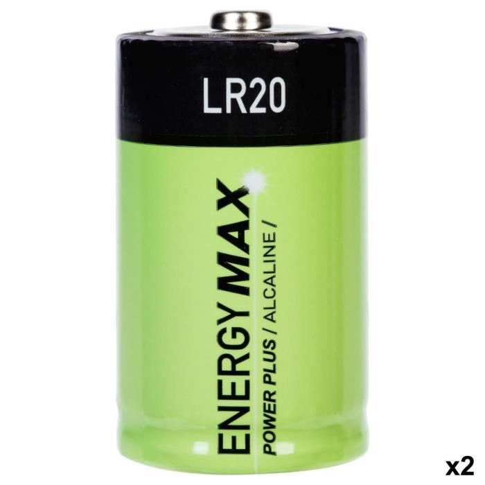 Piles rechargeables Power plus C LR14 Energizer - Blister (x2)