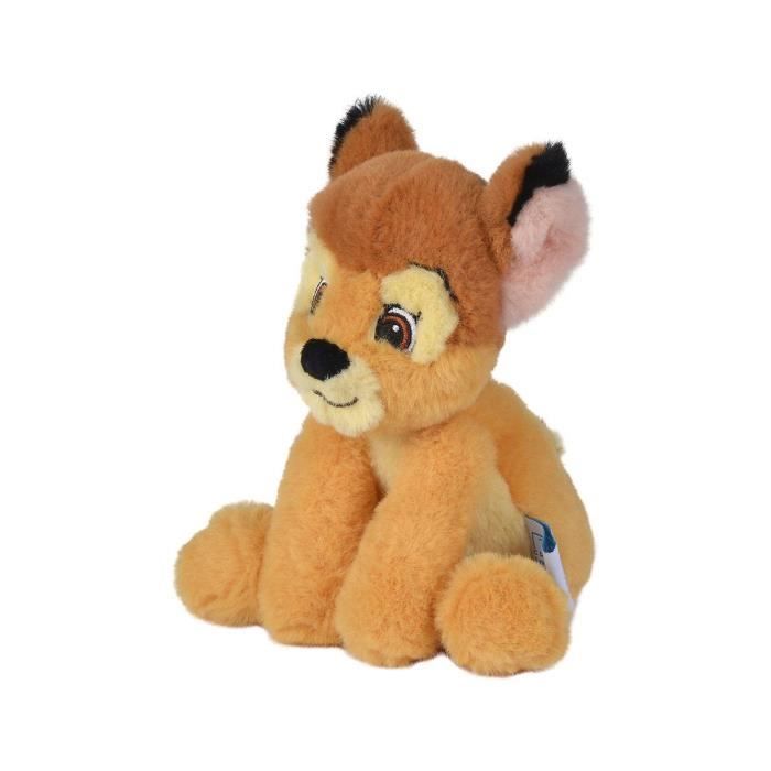 Peluche Bambi 25 cm - Disney - Simba - Blanc - Mixte - Adulte