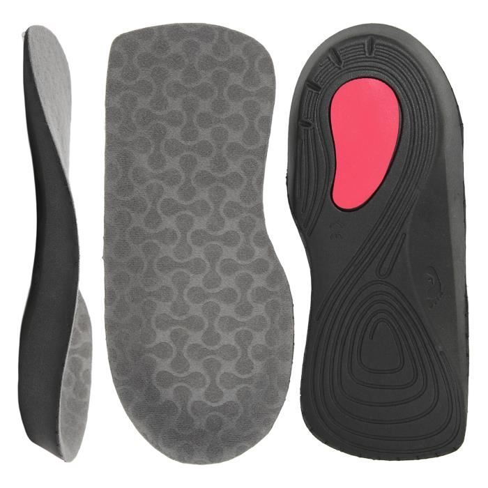 Riemot Semelles Orthopédiques En Mousse De Polyuréthane Pour Homme Et Femme - Pour Fasciite Plantaire, Pieds Plats, Voûte Haute, Semelle Intérieure Rembourrée - Pour Baskets, Bottes Et Pantoufles