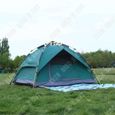 TD® Tente de camping extérieure Tente double plus épaisse, résistante au vent et à la pluie, pour le camping au sol pour deux-2