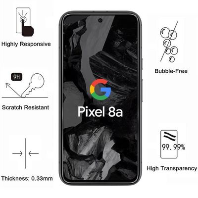Coque Souple TPU Pour Google Pixel 8a – Marque Kwmobile, Protection Anti-choc, Neuve