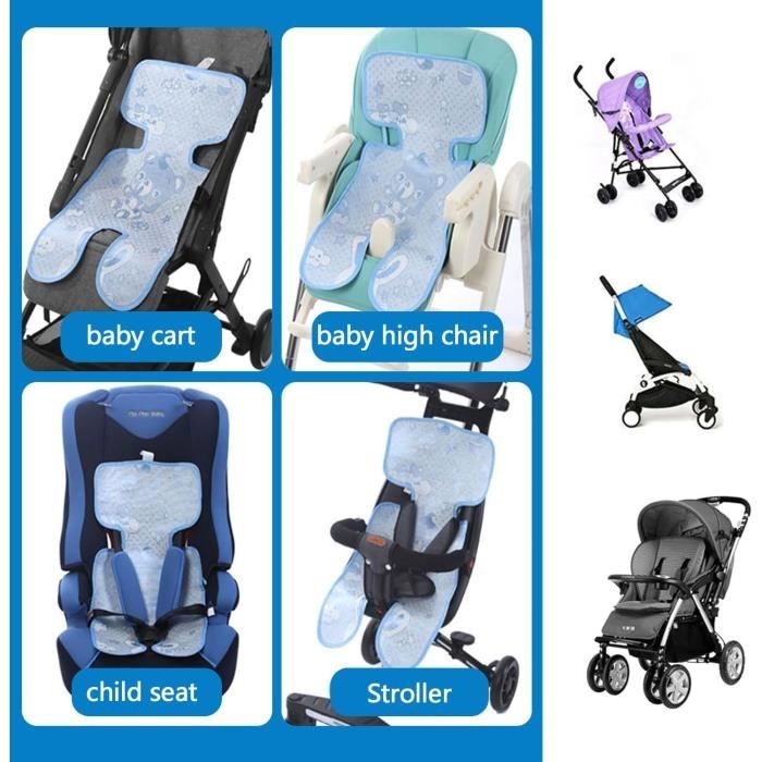 Coussin De Siège Poussette Universelle, Bébé Housse D'été Anti