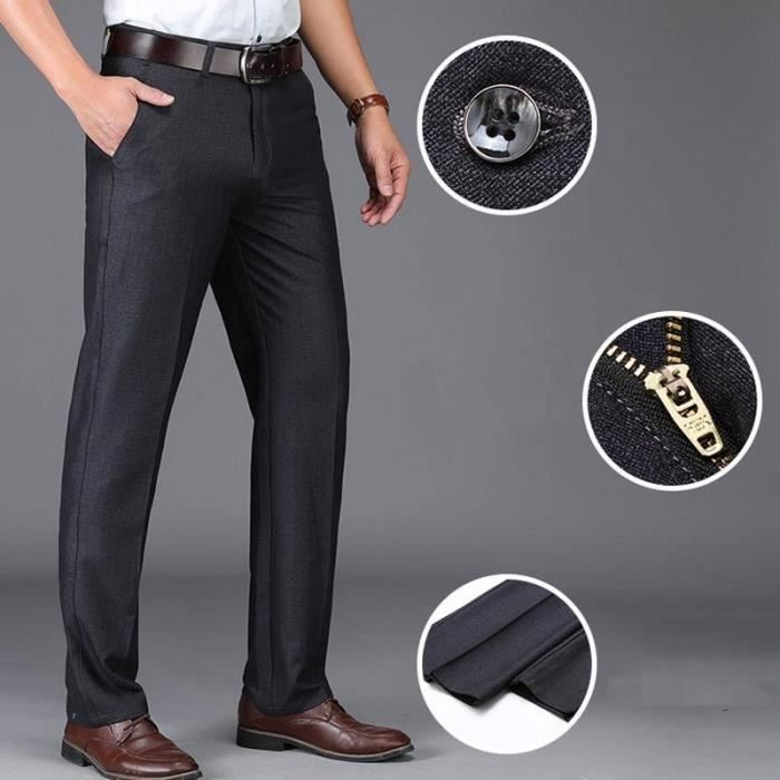 Pantalon costume homme coupe droite cheap