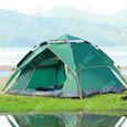 TD® Tente de camping extérieure Tente double plus épaisse, résistante au vent et à la pluie, pour le camping au sol pour deux-3