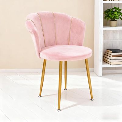 Chummaven Chaises Modernes En Tissu Pelucheux Lot De 2