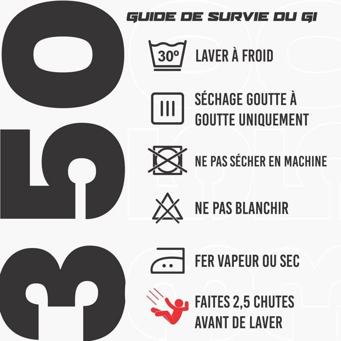 Kimono gi Starpro Blanc et Bleu Haute qualité Résistant et