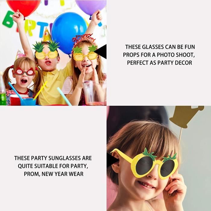 16 Lunettes En Papier Colorées - Accessoires De Fête, Plage, Photo - Créatif Et Amusant
