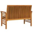 Banc de jardin meuble de patio d exterieur terrasse de canape avec coussins 120 x 60 x 81 cm gris fonce bois d acacia so-4