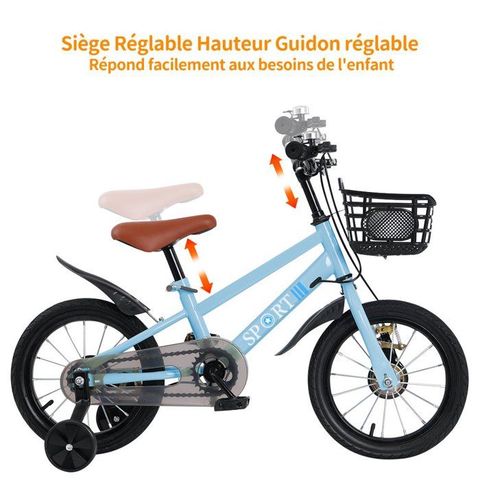 Btwin Blue 14 Inch Bike Bicycle Bicicleta Decathlon 14 Decathlon