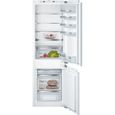 Réfrigérateur combiné intégrable à pantographe 265L A++ Bosch KIS86AFE0 avec VitaFresh Plus-0