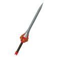 Role Play  Lightning Collection - Power Rangers -  Red Power Sword-0