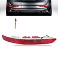 HURRISE feu arrière de pare-chocs arrière gauche Feu arrière antibrouillard arrière gauche côté gauche pour Audi Q5 2.0T-0