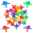 24pcs sautant sauter des grenouilles jouet jouet drôle éducatif jouets de fête pour enfants jouant-0